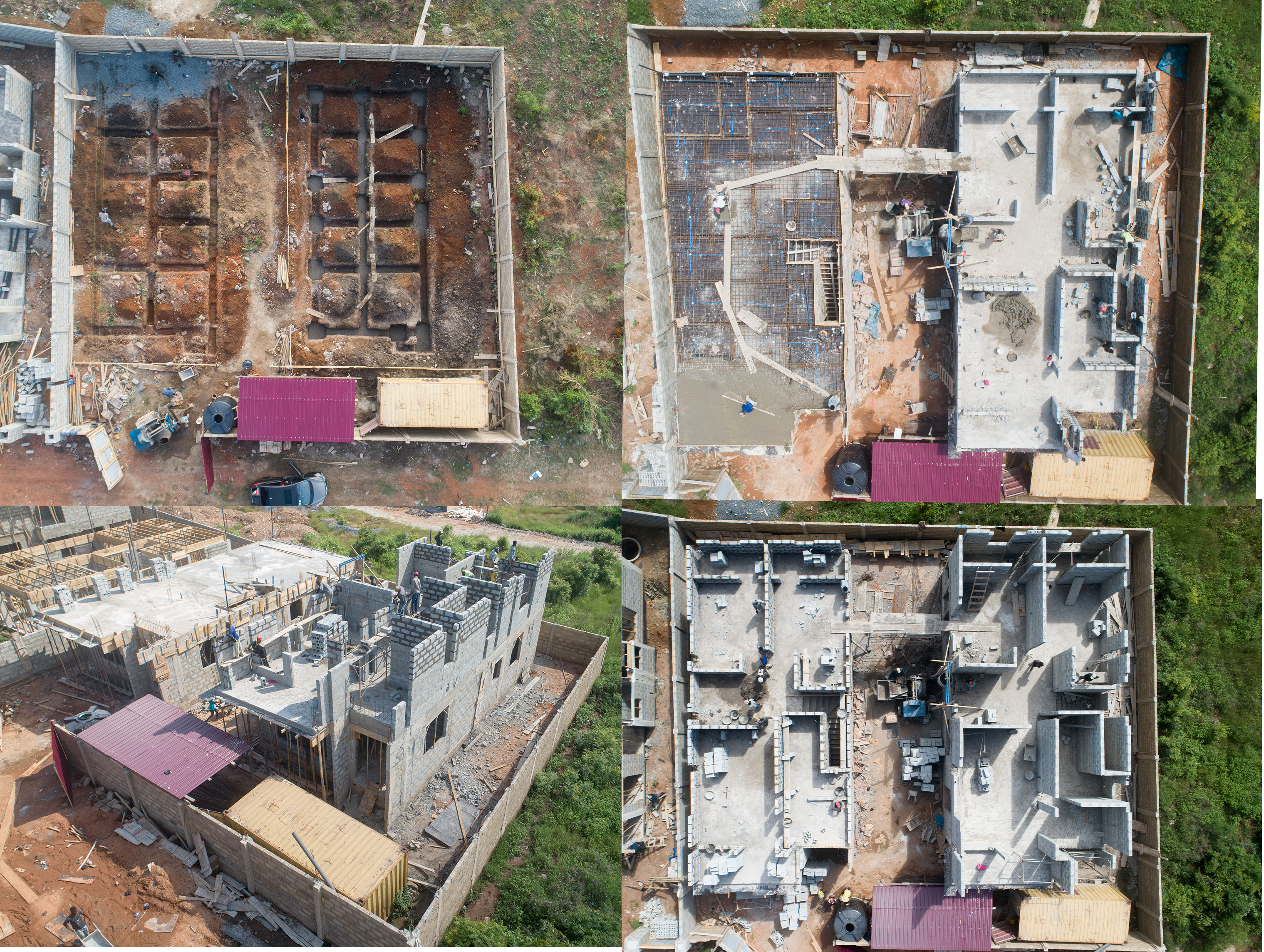 Site progress (Tras 1)